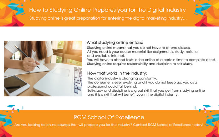 How Studying Online Prepares You For The Industry